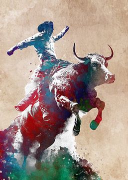 Rodeo sport art #rodeo by JBJart Justyna Jaszke