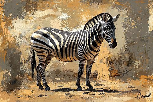 Elegant zebra