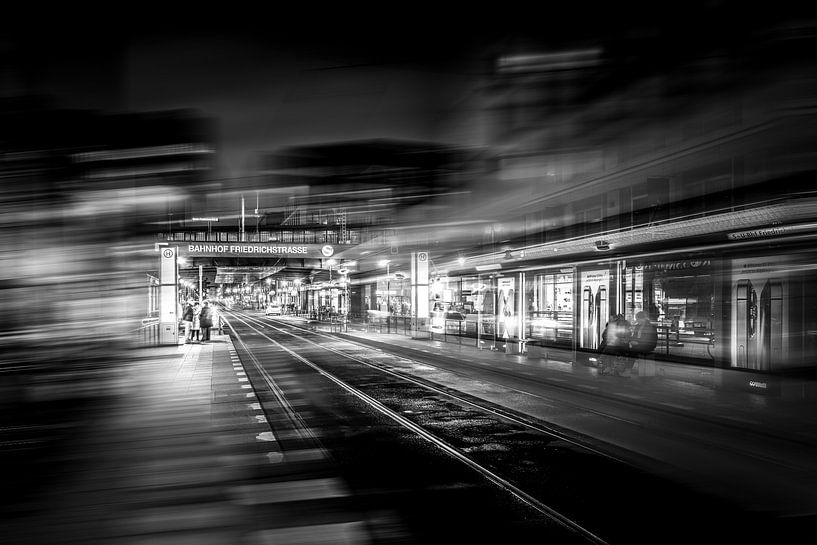 Gare Friedrichstraße 01 par ahafineartimages