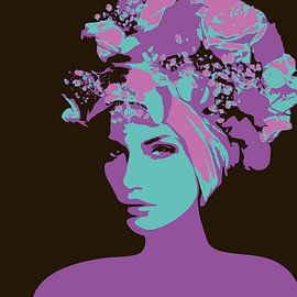 Purpur-Süchtiger von Harry Hadders Design