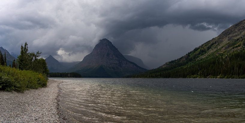 Glacier National Park, Two Medicine Lake, Montana, USA by Jeroen van Deel