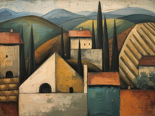 Italian wine village