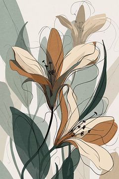 Lilies by Patterns & Palettes