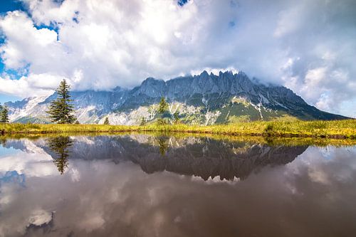 Bergmeer op de Hochkeil in Oostenrijk