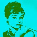 Audrey Hepburn - Vibes von Kathleen Artist Fine Art Miniaturansicht