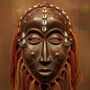 Afrikaans Mask #4 by hakadesign