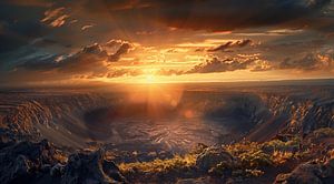 Sonnengetränkte Dünen