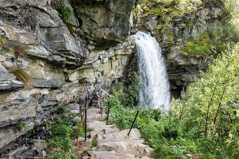 Blick auf den Storseterfossen van Rico Ködder