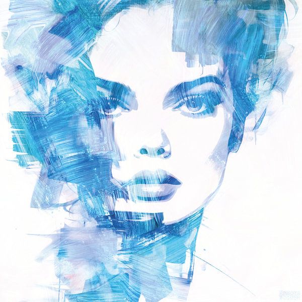 Le sentiment d'être bleu par Harry Hadders Design