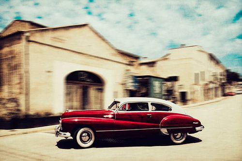 Chevrolet Deluxe Fleetline uit 1950 - Sineu- Mallorca van Dirk Wüstenhagen
