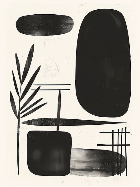 Japandi Modern shapes by haroulita