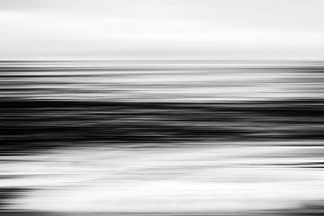Une mer de noir et blanc abstraite sur Joseph S Giacalone Photography