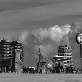 Oostende, België van Jan Van Bizar