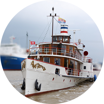  De raderstoomboot "Freya"  van Rolf Pötsch