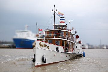  De raderstoomboot "Freya"  van Rolf Pötsch