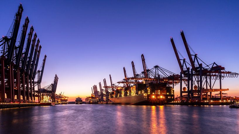 port de Hambourg par Steffen Henze