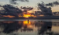 Zonsondergang op Aitutaki
