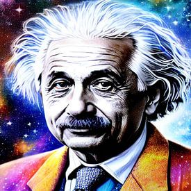 Einstein in de ruimte van MMDAWorks