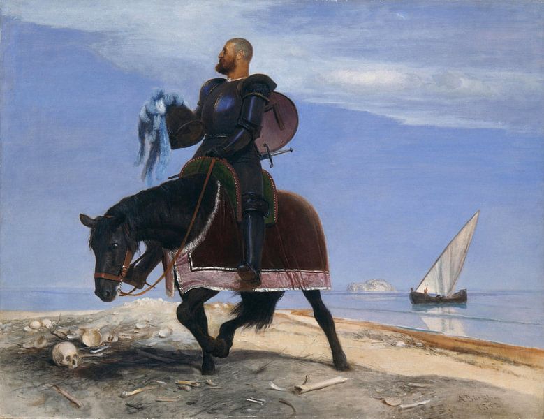 The Adventurer, Arnold Böcklin by Masterful Masters
