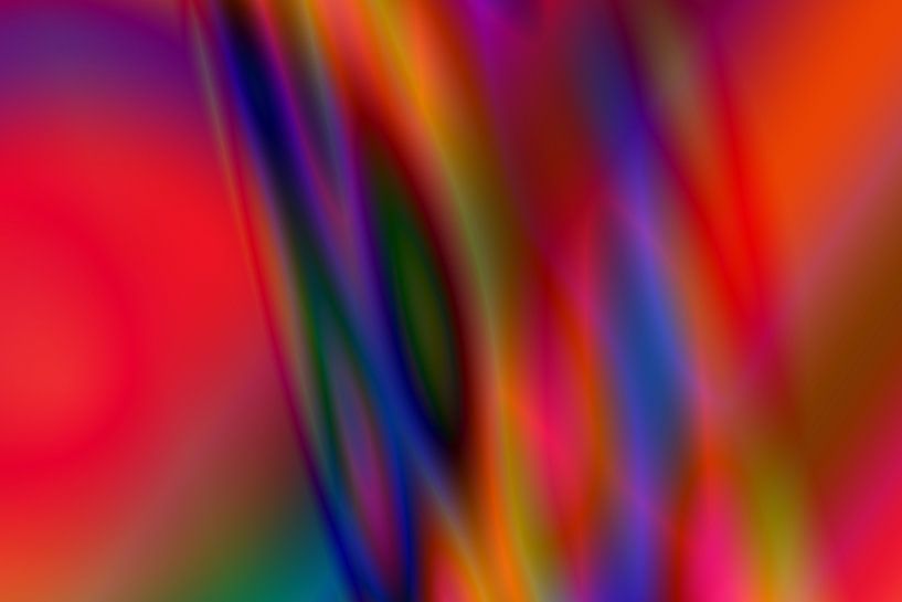 Psychedelic art by Kim de Been
