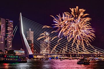 Wereld Havendagen 2024 vuurwerk 8 van Nuance Beeld