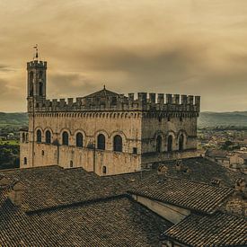 Gubbio - Palazzo dei Consoli van Teun Ruijters
