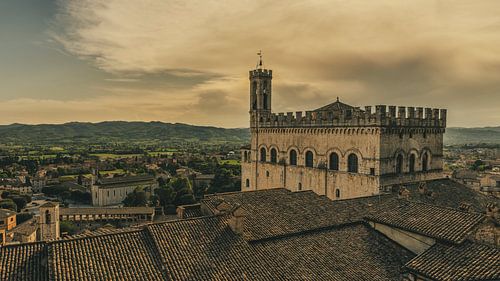 Gubbio - Palazzo dei Consoli van Teun Ruijters