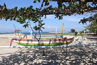 Indonesië: Kleurrijke boot