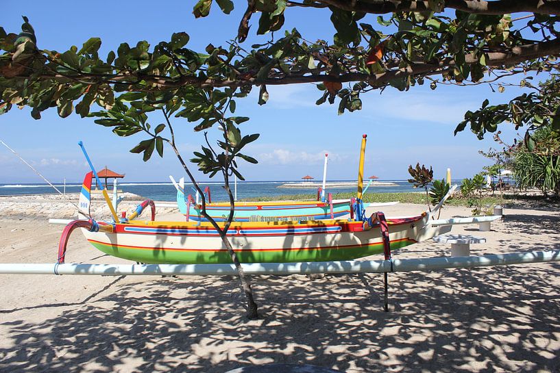 Indonesië: Kleurrijke boot van Raoul van de Weg