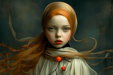 Bright eyes - girl portraits by Ton Kuijpers