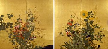 Vogels en Bloemen van de Vier Seizoenen, Suzuki Kiitsu