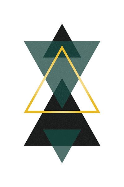 Minimal Triangle Kollektion #3 von jay stanley