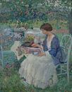 Richard E. Miller - ein grauer Tag von finemasterpiece Miniaturansicht