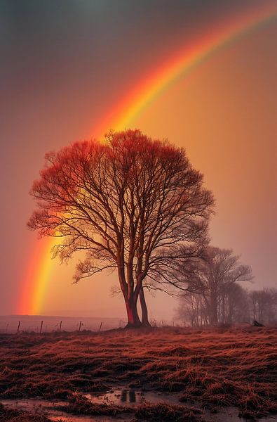 Na de regen van fernlichtsicht