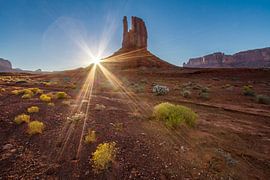 Sonnenuntergang im Monument Valley von Easycopters