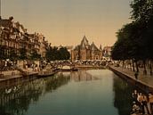 Vismarkt en Waag, Amsterdam par Vintage Afbeeldingen Aperçu