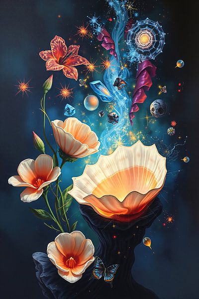 Crystal Bloom by Artsy Inventor
