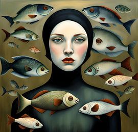 Fish in the sea by Avia Dezigns