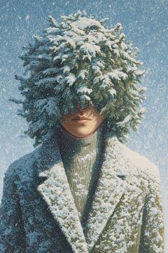 Snow Head by ARTEO Paintings