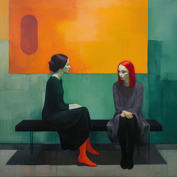 Girlfriends by Ton Kuijpers