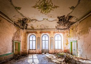 Lost Place - wunderschöner Raum in einem verlassenen  Anwesen