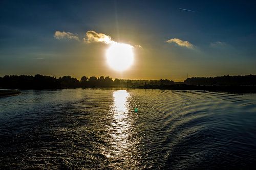 Zonsondergang op Kagerplassen