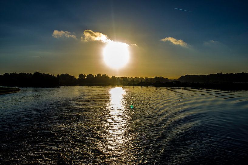 Zonsondergang op Kagerplassen von Remco de Zwijger