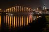 Orange Brücke bei Deventer über die IJssel wegen der Orange the World Aktion von VOSbeeld fotografie Miniaturansicht