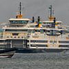 Dutch RNLI Joke Dijkstra & Texel Ferry Dokter Wagemaker by Roel Ovinge