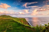 Sonnenuntergang am Leuchtturm, Ferraria, Sao Miguel, Azoren