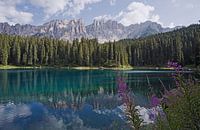 Karersee mit Latemar