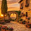 Ambiance toscane n° 3 sur Digital Picture Art
