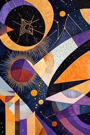 Abstract galaxy by Poster Art Shop