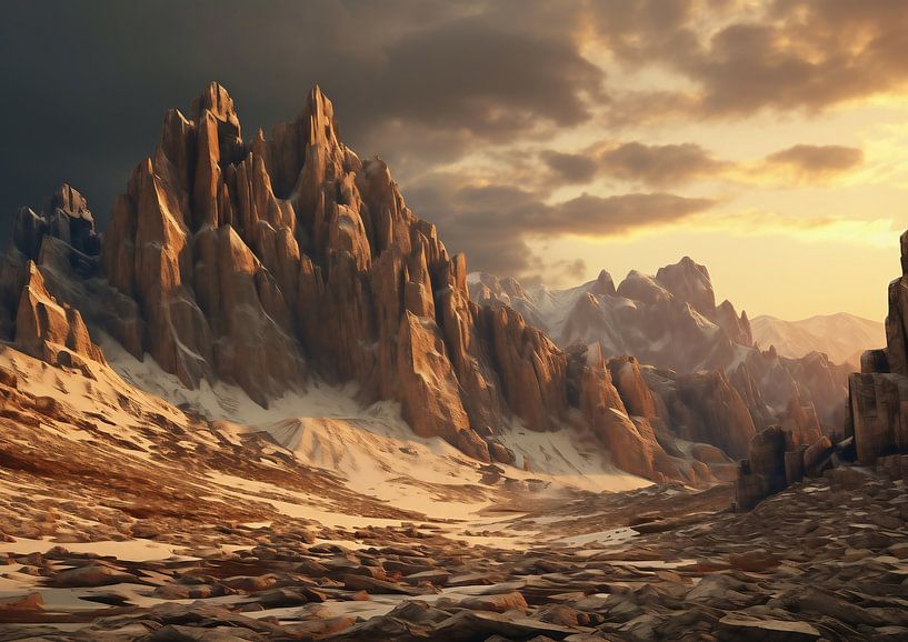 Winterzauber von fernlichtsicht